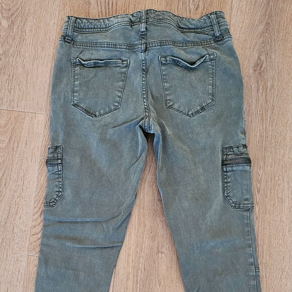 Mossimo Supply Co. Army Green Jegging - Super Stretch - Size 2 / 26 - Picture 2 of 6